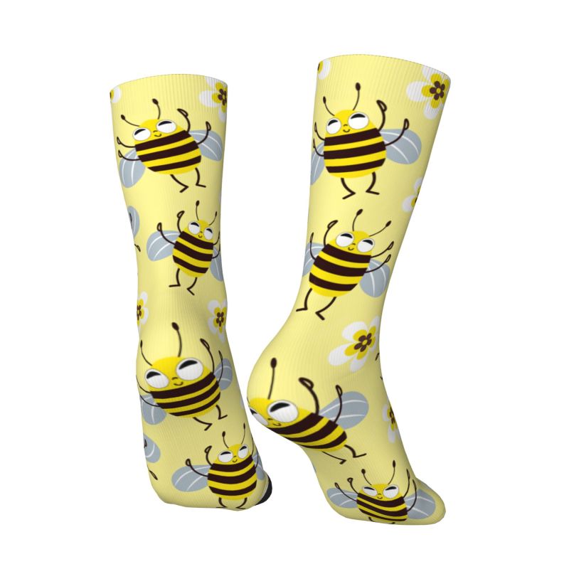 Custom Cool Mens Funny Bees Fl - đánh giá và giá Dress Sock Men