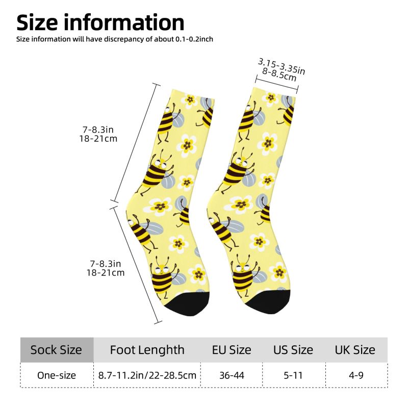 Custom Cool Mens Funny Bees Fl - đánh giá và giá Dress Sock Men