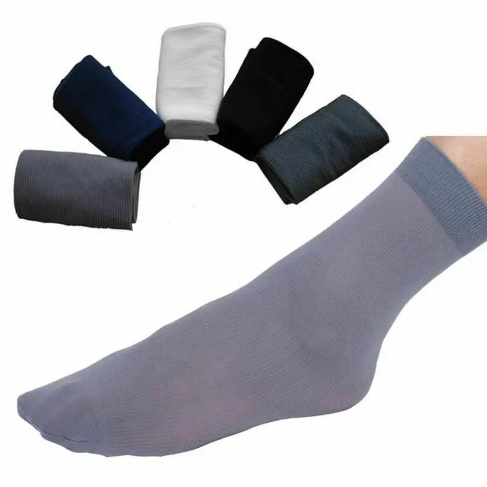 10pairs New Breathable Men Ice - đánh giá và giá Silk Sock Bamboo