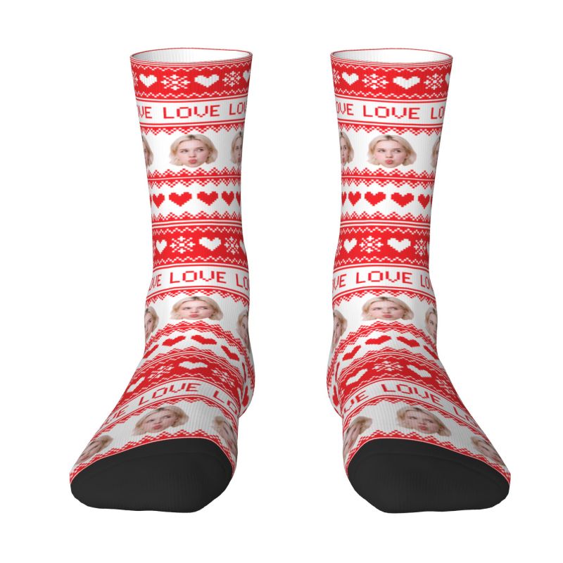 Christmas Personalized Custom  - đánh giá và giá Dress Sock Men
