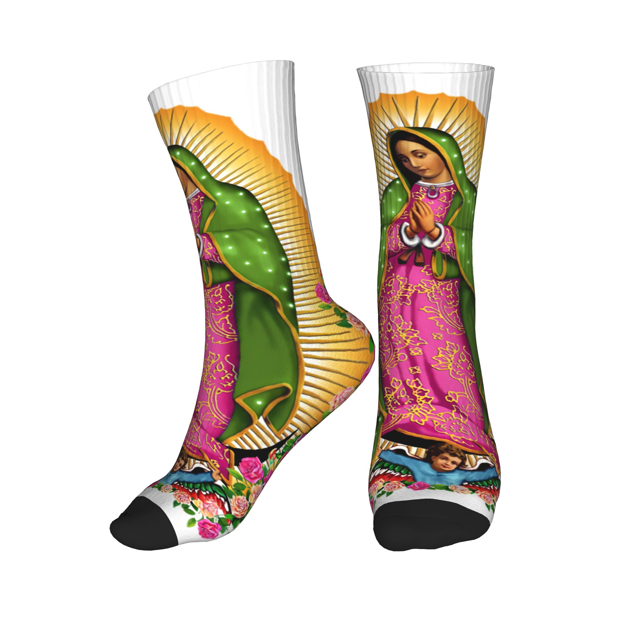 Novelty Men's Our Lady of Guad - đánh giá và giá Dress Sock Men