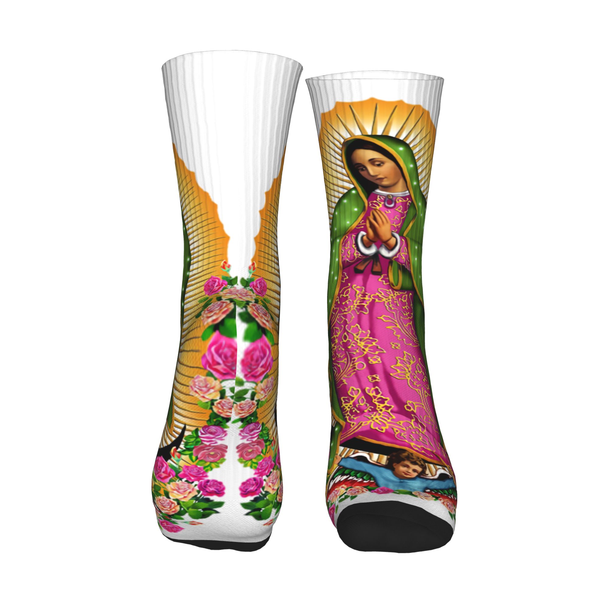 Novelty Men's Our Lady of Guad - đánh giá và giá Dress Sock Men