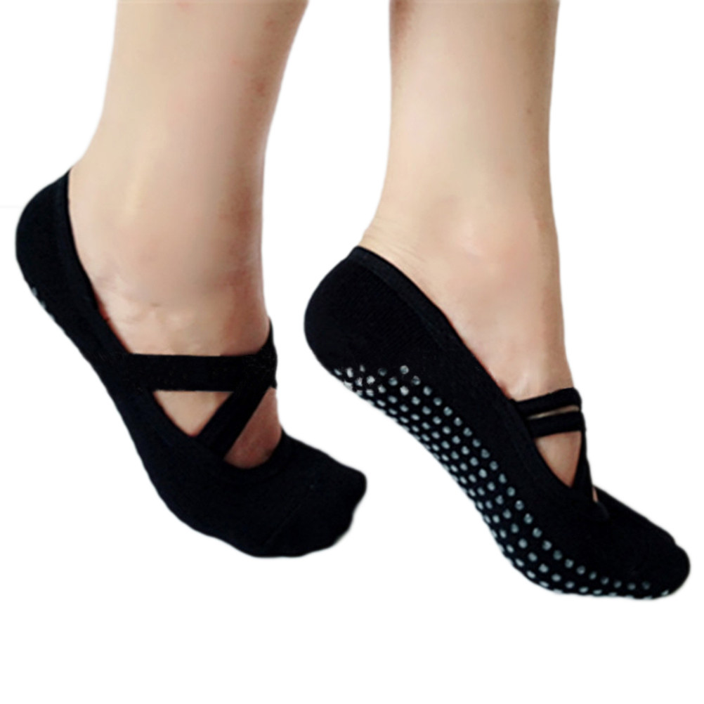 Yoga Socks Women Black Non Ski - đánh giá và giá Grip Sock Yoga